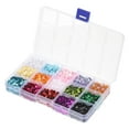 thumbnail image 1 of Unique Bargains Loose Sequins 5MM Iridescent Sequins for Jewelry Making Crafts Sewing,15 Colors, 1 of 5
