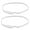 White, variant on MRLESS 2pcs Replaceable Tucking Bands Daily Use Sweater Crop Tuck Bands Adjustable Sweater Cropping Bands Adjustable Sweater Tucking Belts Female Shirts Tucking Belts