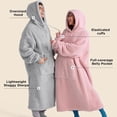 thumbnail image 3 of Gifts for Women Men, Wearable Blanket Hoodie, 3 of 8