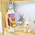 thumbnail image 5 of White 20Cm White Plush Bunny Doll For Kids Cute Stuffed Rabbit Toy Birthday Gift Home Decoration, 5 of 5