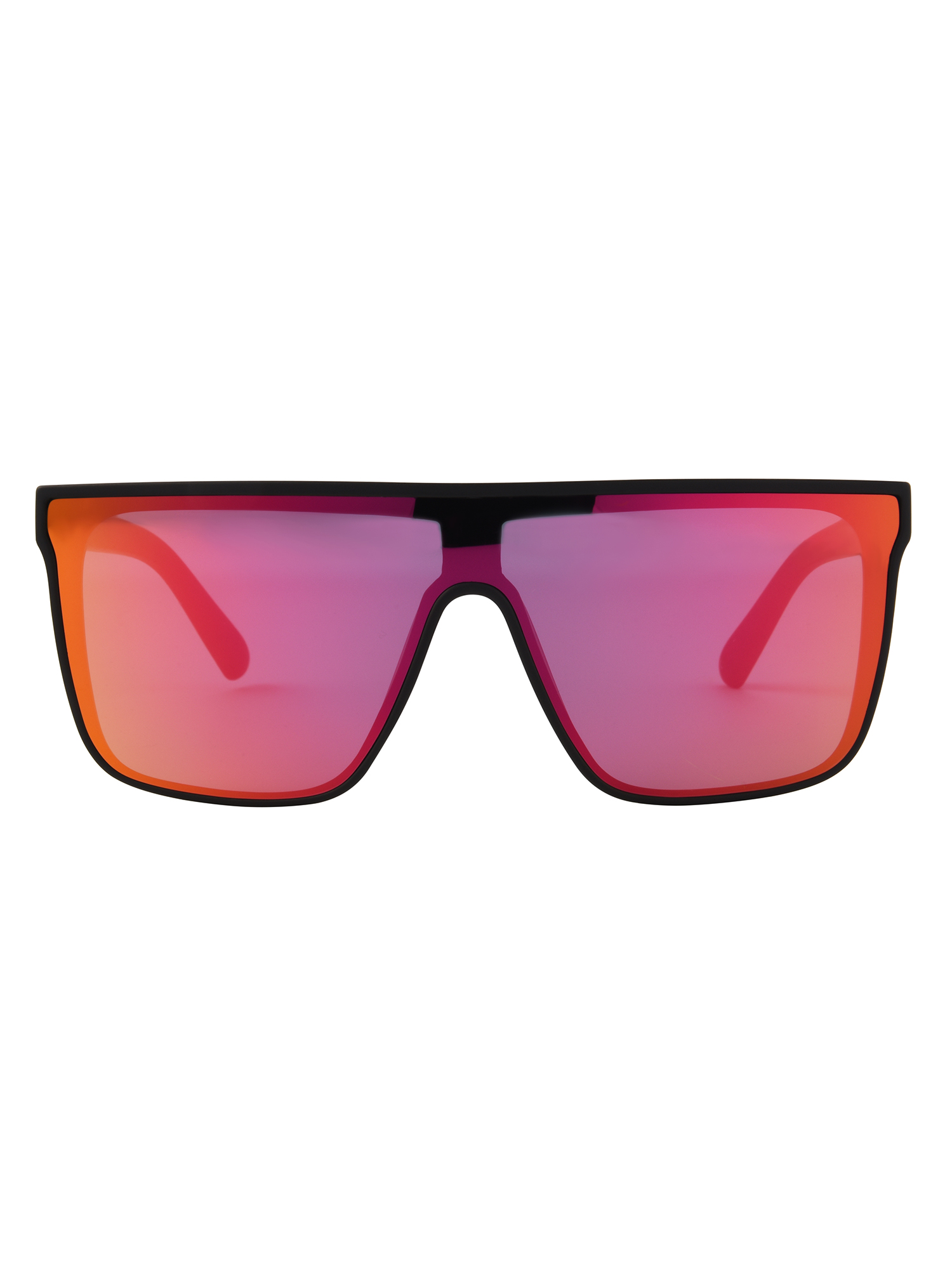 Foster Grant Women's Shield Fashion Sunglasses Black