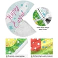 thumbnail image 2 of Coolnut Easter Eggs Christmas Tree Skirt 36", Easter Tree Skirt Double Layers Polyester Easter Tree Skirt for Easter Holiday Party Decoration, 2 of 6