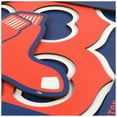 thumbnail image 2 of Boston Red Sox 12'' x 12'' 3D Logo Wall Art, 2 of 4