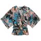 thumbnail image 1 of GUESS Shakira Kimono Top Blusa para Mujer, Azul, Grande Guess parte superior del kimono, 1 of 1