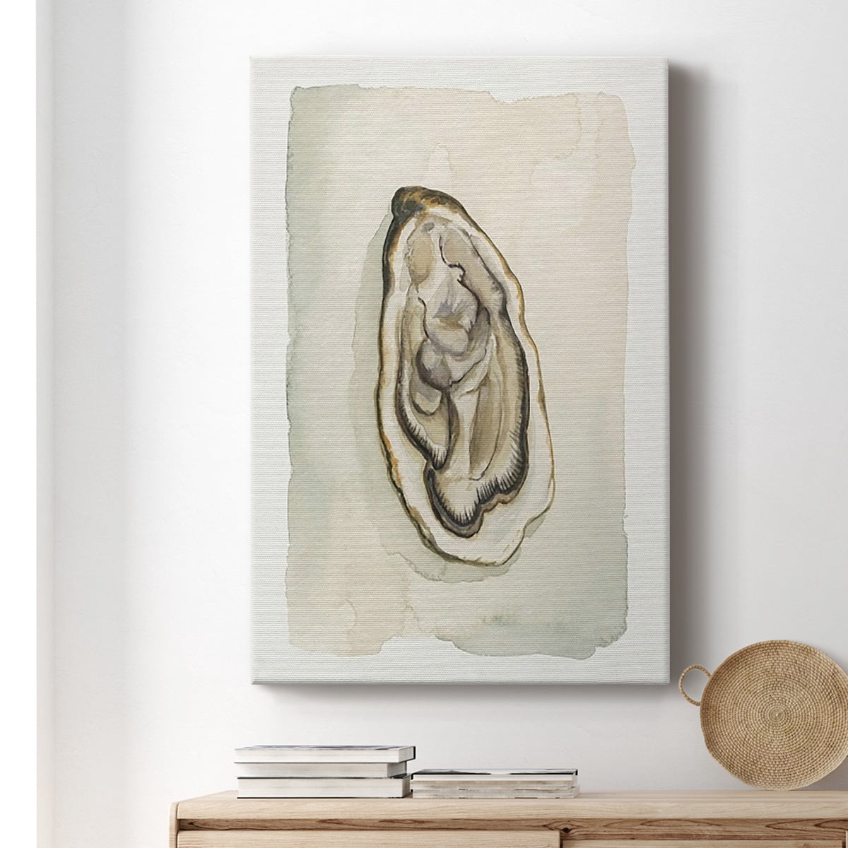 Soft Half Shell II Premium Gallery Wrapped Canvas - Ready to Hang