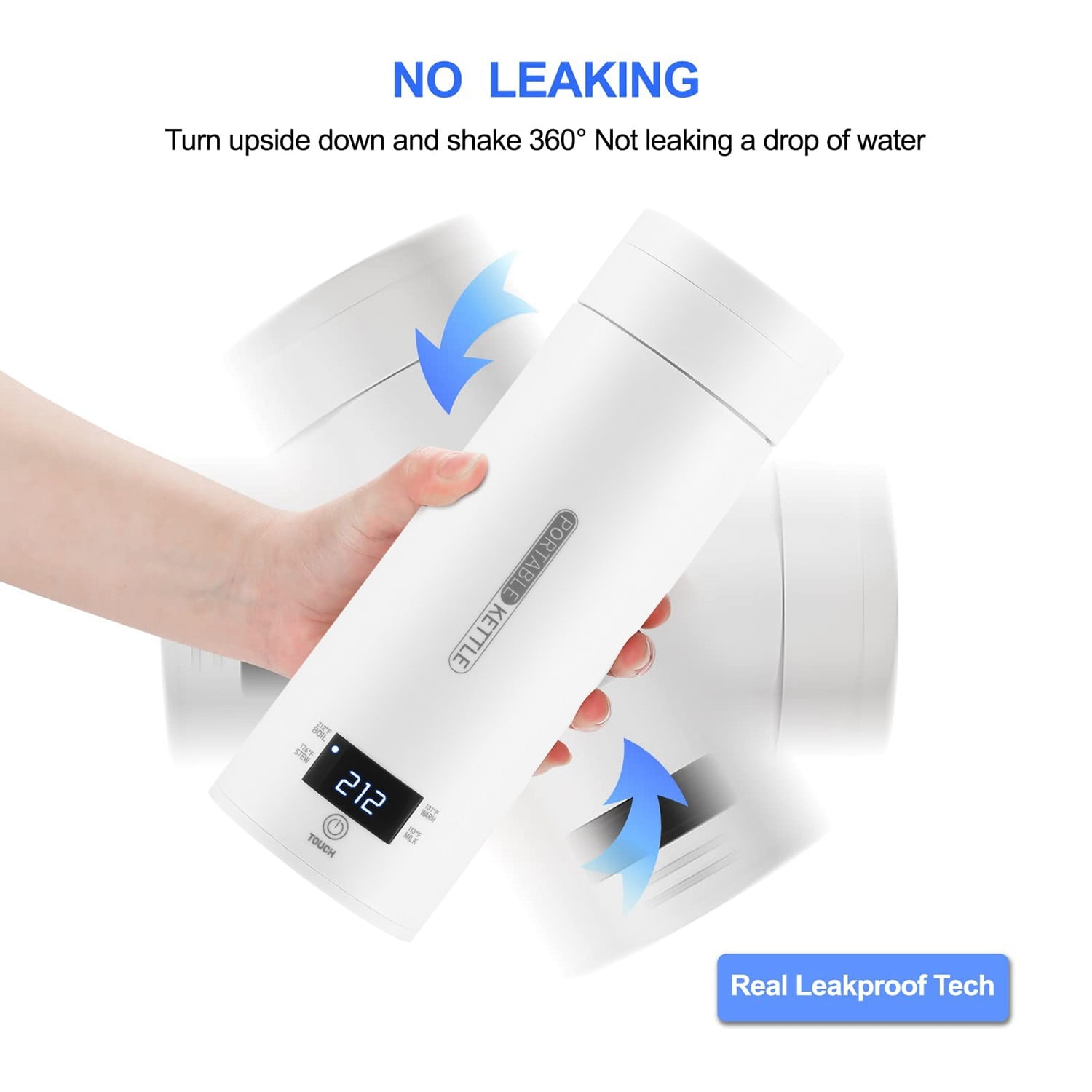 Buy Smart Travel Kettle Electric Small Stainless Steel Portable Digital