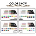 thumbnail image 3 of Dsseng Ensemble de Stylos Gel Couleurs Assorties Encre 1 mm 48 Unités, 3 of 9