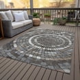 thumbnail image 3 of Dalyn Rugs Machine Washable Indoor/Outdoor Chantille ACN2216 Brown 5' x 7'6" Rug, 3 of 9