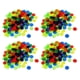 thumbnail image 1 of 400 piezas de fichas de bingo de plástico, contadores translúcidos con 5 colores, 1,,5 CUTICAT Fichas de juego de bingo, 1 of 8