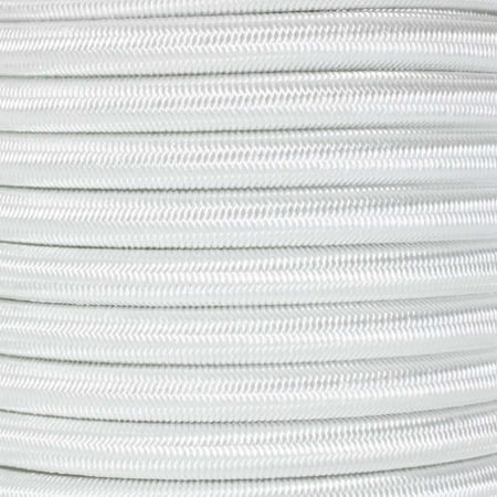 

PARACORD PLANET 3/8 Inch Elastic Bungee Nylon Shock Cord Stretch String Crafting - Various Colors - Multiple Lengths - Made In USA