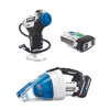 HART 20-Volt Car Essentials, Auto Hand Vac, Inflator, and Inverter (1) 20-Volt 1.5Ah Lithium-Ion Battery