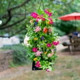 thumbnail image 4 of Eco-Fabric 3 Pocket Vertical Hanging Garden Grow Bag - Breathable Non-Woven Vertical Planter, 4 of 5