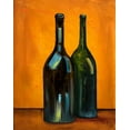 thumbnail image 2 of Monahan, Jodi 26x32 Gold Ornate Wood Framed with Double Matting Museum Art Print Titled - Two Bottles, 2 of 4