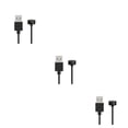 thumbnail image 3 of Moyic Cable de carga de reloj inteligente de plástico, interfaz USB, reemplazo de accesorios de cable de cargador para el hogar para M5 M6 Type1 NO1, 3 of 6