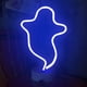 thumbnail image 3 of Bearachild Fantasma en forma de Halloween LED Signo Lámpara de plástico Arte decorativo Luz Decoración de la pared Iluminación y accesorios, 3 of 6