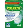 polident overnight whitening denture cleanser-84 ct