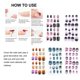 thumbnail image 4 of 120Pcs Halloween Kids Fake Nails Manicure Press On Full Cover Nail Art Decor, 4 of 4
