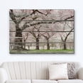 thumbnail image 2 of wall26 Canvas Print Wall Art Cherry Blossom Trees on Wood Panels Wilderness Nature Photography Modern Art Rustic Scenic Relax/Calm Multicolor for Living Room, Bedroom, Office - 16"x24", 2 of 5