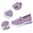 Women's Woven Orthopedic Breathable Soft Shoes 2024 New Slipon