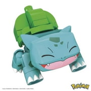 MEGA Pokemon Building Toy Kit Bulbasaur (30 Pieces) with 1 Action Figure and Ball for Kids