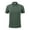 Army Green, variant on Men's Solid Short Sleeve Polos, Everyday Lightweight Casual Work Polos Shirt for Mens ,Big and Tall Orange,Size S-4XL