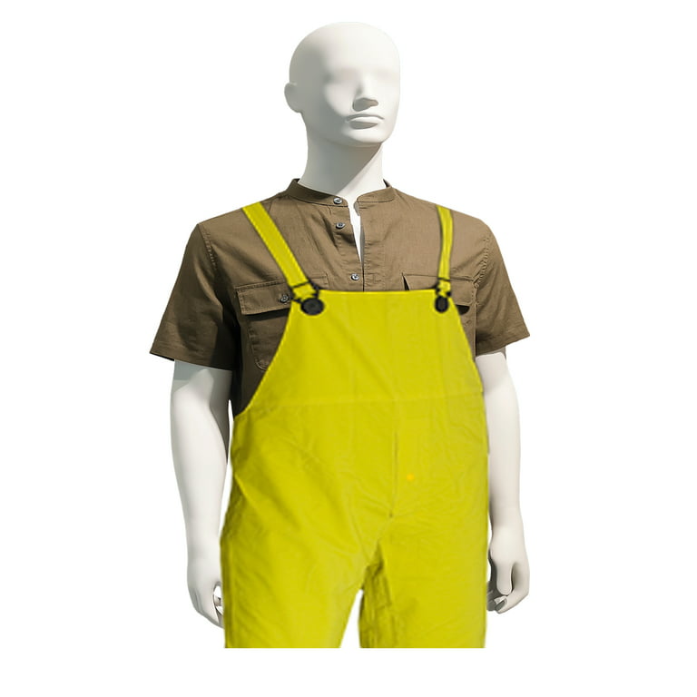 6X-Large Heavy Duty Yellow Rain Suit 3PC .35mm PVC - by Xpose Safety