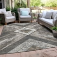 thumbnail image 4 of Dalyn Rugs Machine Washable Indoor/Outdoor Chantille Brown 10' x 14' Rug, 4 of 9