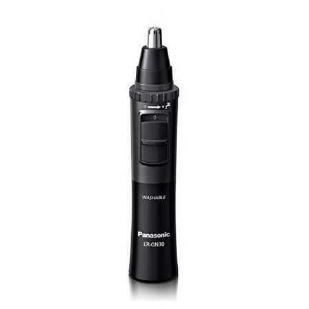 Panasonic Menâ€™s Ear and Nose Hair Trimmer, Wet Dry Hypoallergenic Dual Edge Blade - ER-GN30-H