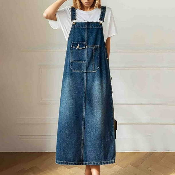 WILLBEST Vestido Informal De Verano Para Mujer, Manga Corta, Cómodo, Para Uso Diario, Color Sólido, Corte Holgado, Tejido Suave Y Transpirable, Atuendo Moderno