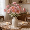 thumbnail image 3 of Artificial Poppy Flowers, Faux Poppy Stems with Leaves, Fake Poppies for Home Wedding Bouquet, Vase Decor, 3 of 6