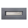 thumbnail image 5 of Leo Outdoor 40,000 BTU Rectangular Light Weight Concrete Gas Burning Fire Pit, Dark Gray, 5 of 8