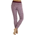 thumbnail image 2 of ToBeInStyle Women's Heathered French Terry Jogger Pants, 2 of 4