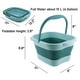 thumbnail image 2 of Bañera plegable para pies DoroSun, de plástico verde, 2 of 6