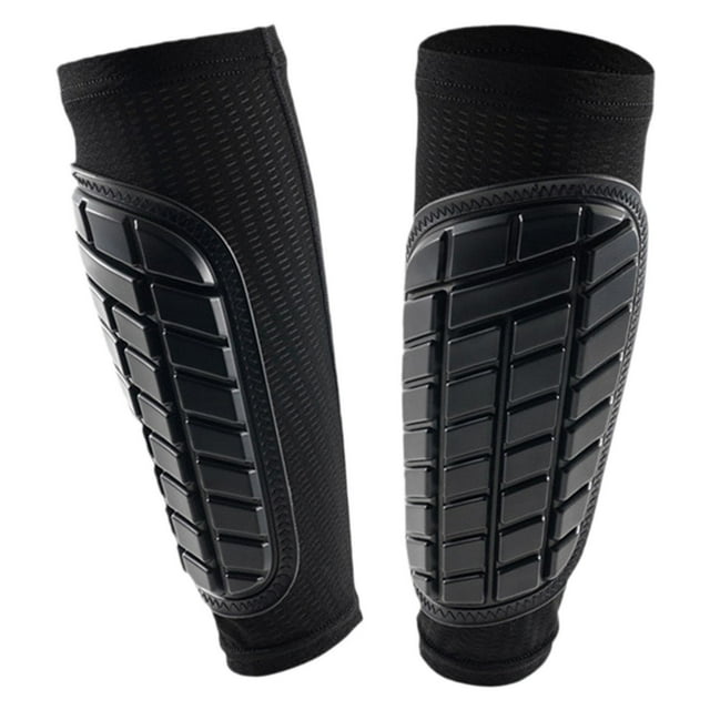 Almencla Protège-Tibia de Soccer Protège-Jambes Élastique Couvre-Jambes pour Course Volleyball Vélo TP