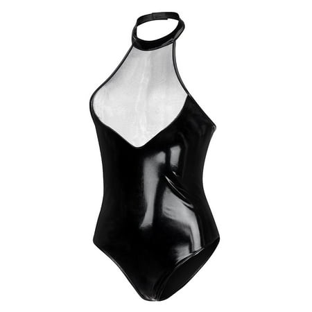 

Outfmvch lingerie for women Women Shiny Night Clubwear High Cut Transparent Zipper Thong Underwea underwear women