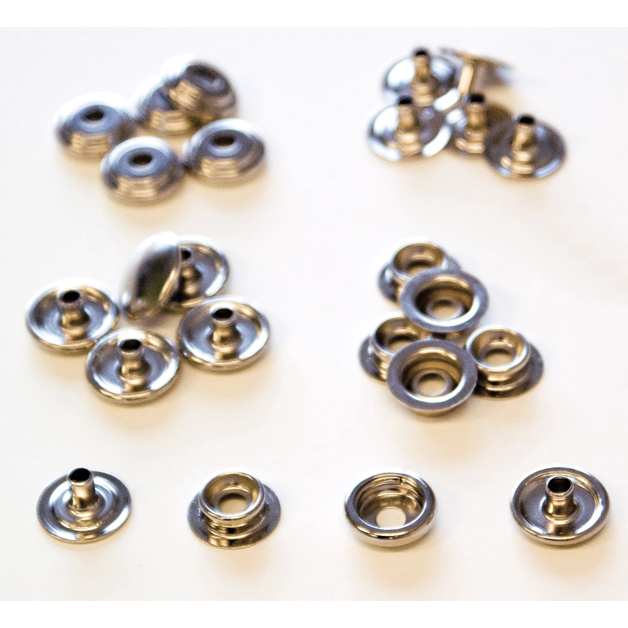 Lord & Hodge Metal Canvas to Canvas Snap Fastener Refill for Canvas (6 Ct.)