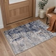 thumbnail image 3 of KUETH 2'6''X8' Runner Rug Machine Washable Rugs for Living Room, Non Slip Flat Pile Rug with Rubber Backing, Rug for Entryway Hallway Kitchen and Corridor, 3 of 3