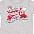 thumbnail image 4 of Inktastic Will Choo Be My Valentine? Valentine's Day Train Boys or Girls Toddler T-Shirt, 4 of 5
