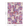 thumbnail image 3 of 4 Pcs Funny Kitchen Towels,Goldendoodle Dog and Flower Floral Microfiber Dish Towels,Kitchen Tea Towels,Kitchen Towel Set (18" X 26"), 3 of 3