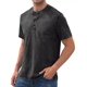 thumbnail image 3 of Playera Henley Casual Moda Manga Corta Para Hombre Algodón, 3 of 7