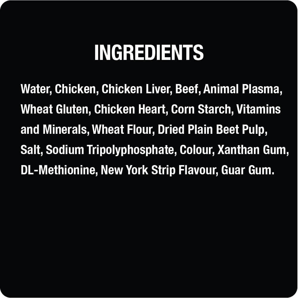 Cesar Filets in Sauce New York Strip Flavour Soft Wet Dog Food