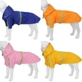 thumbnail image 5 of Dog Raincoat Waterproof Hoodie Jackets Rain Poncho Pet Raincoat Clothes with Reflective Stripes Outdoor Dog Raincoat, 5 of 8
