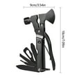 WZHXIN tool Kit,Multitool Camping Accessories Survival Gear and Equipment 14 in 1Hatchet Gift in