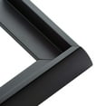 thumbnail image 2 of 18x48 Canvas Frame Black Solid Wood Floater Frame Width 2 Inches | Interior Frame Depth 1 3/8, 2 of 7