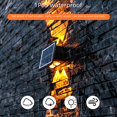 thumbnail image 4 of Luces solares para puerta de patio, luces de pared, luces de pared impermeables para exteriores, focos para villas, luces de pared de alto brillo con cabezal doble hacia arriba y hacia abajo, 4 of 5