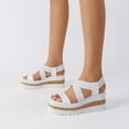 thumbnail image 7 of Dream Pairs Womens bold high-platform sandals  chunky platform sandals, 7 of 7