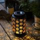 thumbnail image 4 of 1 paquete de luces solares para exteriores, lámpara de mesa con energía solar, luces colgantes, lámpara de jardín, linterna de metal con asa para patio, jardín, pasarela al aire li, 4 of 5