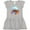AC-Heather Grey, variant on Inktastic Fun Fiddler Crab with Violin and Mustache Girls Toddler Dress