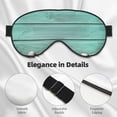 thumbnail image 3 of Uemuo Wood Grain Pattern Sleep Eye Mask - Light Blocking Sleep Mask Blocking Out Light Perfectly, Soft and Comfortable Night Eye Mask, Eye Blinder, 3 of 7