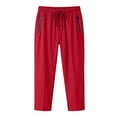 thumbnail image 5 of BWASD Wide Leg Pants for Women Casual Loose Flowy Palazzo Trousers with Pockets Drawstring Elastic Waist Lightweight Boho Beach Vacation Summer Outfit, 5 of 8